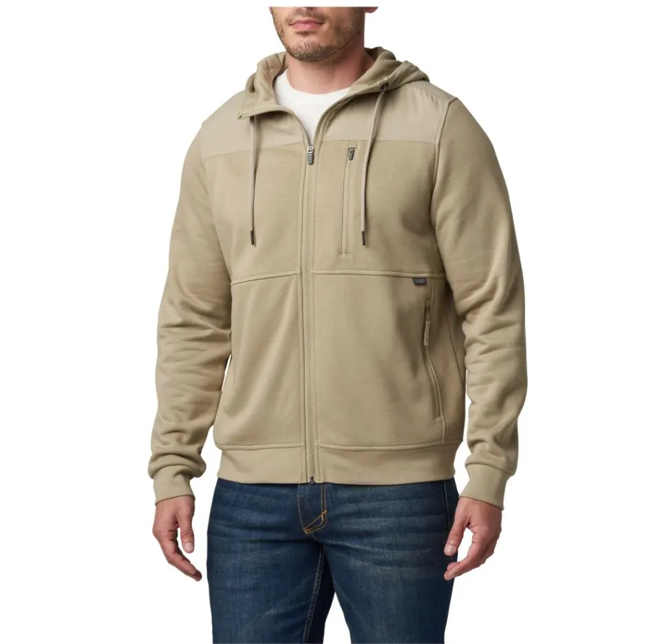 5.11 Mens Arms Full Zip Hooded Jacket