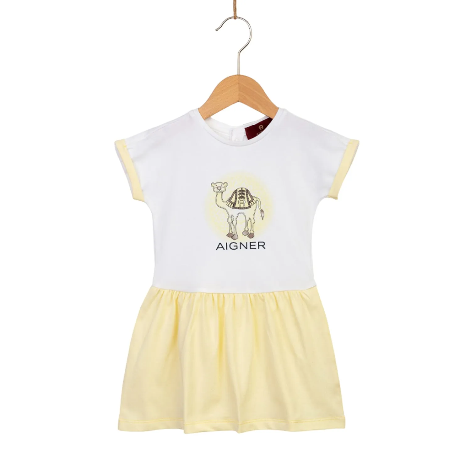 Aigner Kids Baby Girl's Cotton Logo Dress