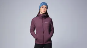 Asger Women's Lightweight Hooded Hybrid Fleece Jacket