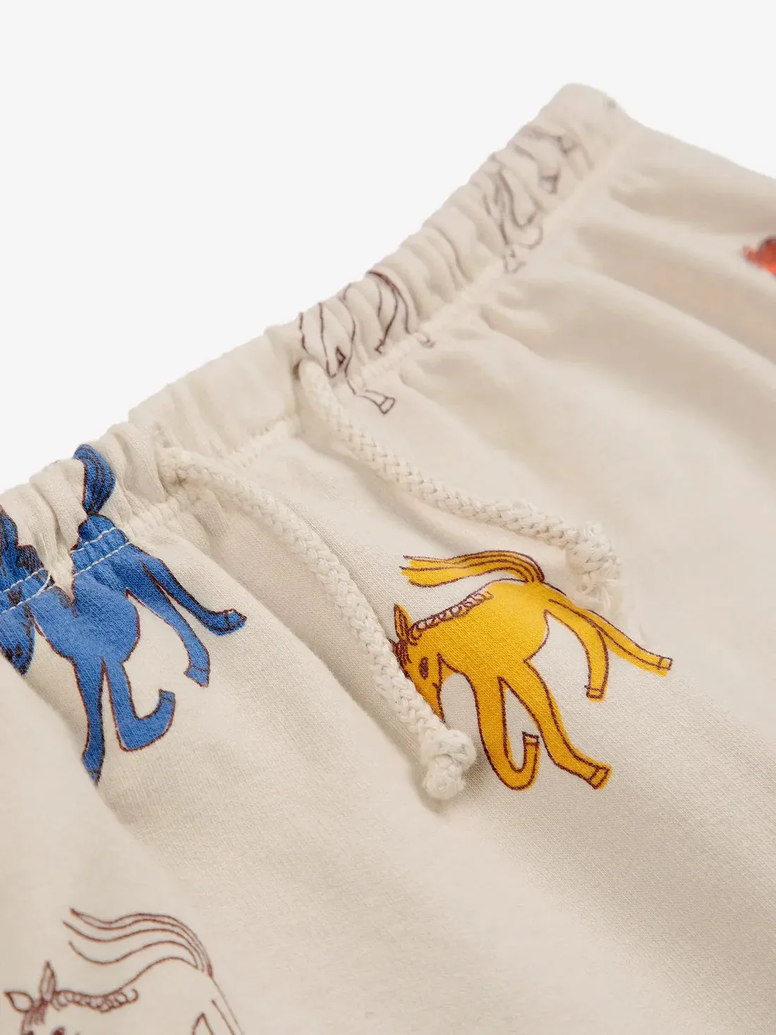 Baby Wonder Horse All Over Harem Pants Offwhite