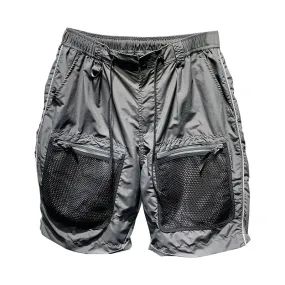 Baggy Mesh Patch Shorts