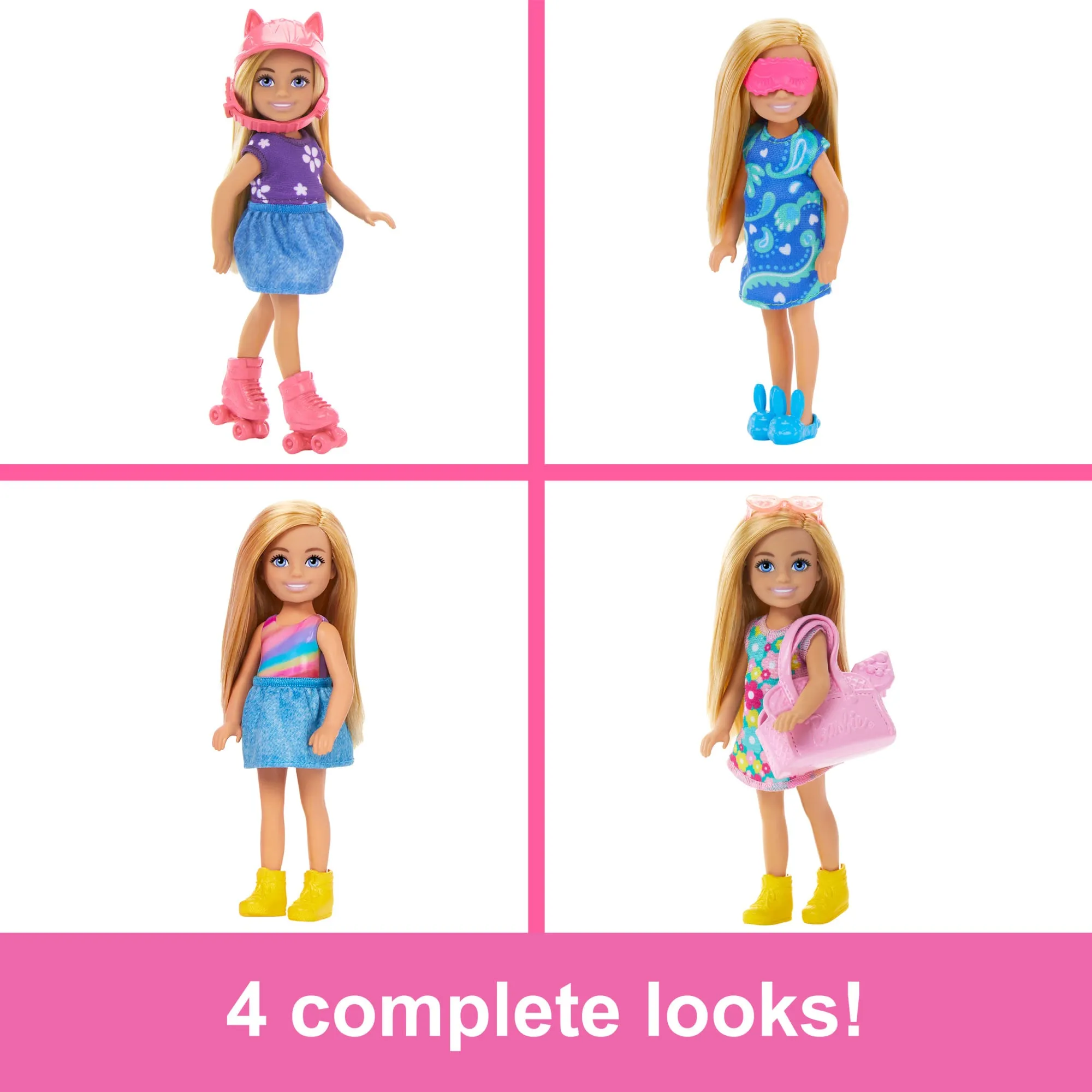 Barbie Chelsea Doll & Closet Toy Playset With Clothes & Accessories