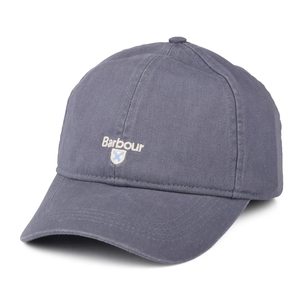 Barbour Hats Kids Cascade Cotton Baseball Cap - Washed Blue