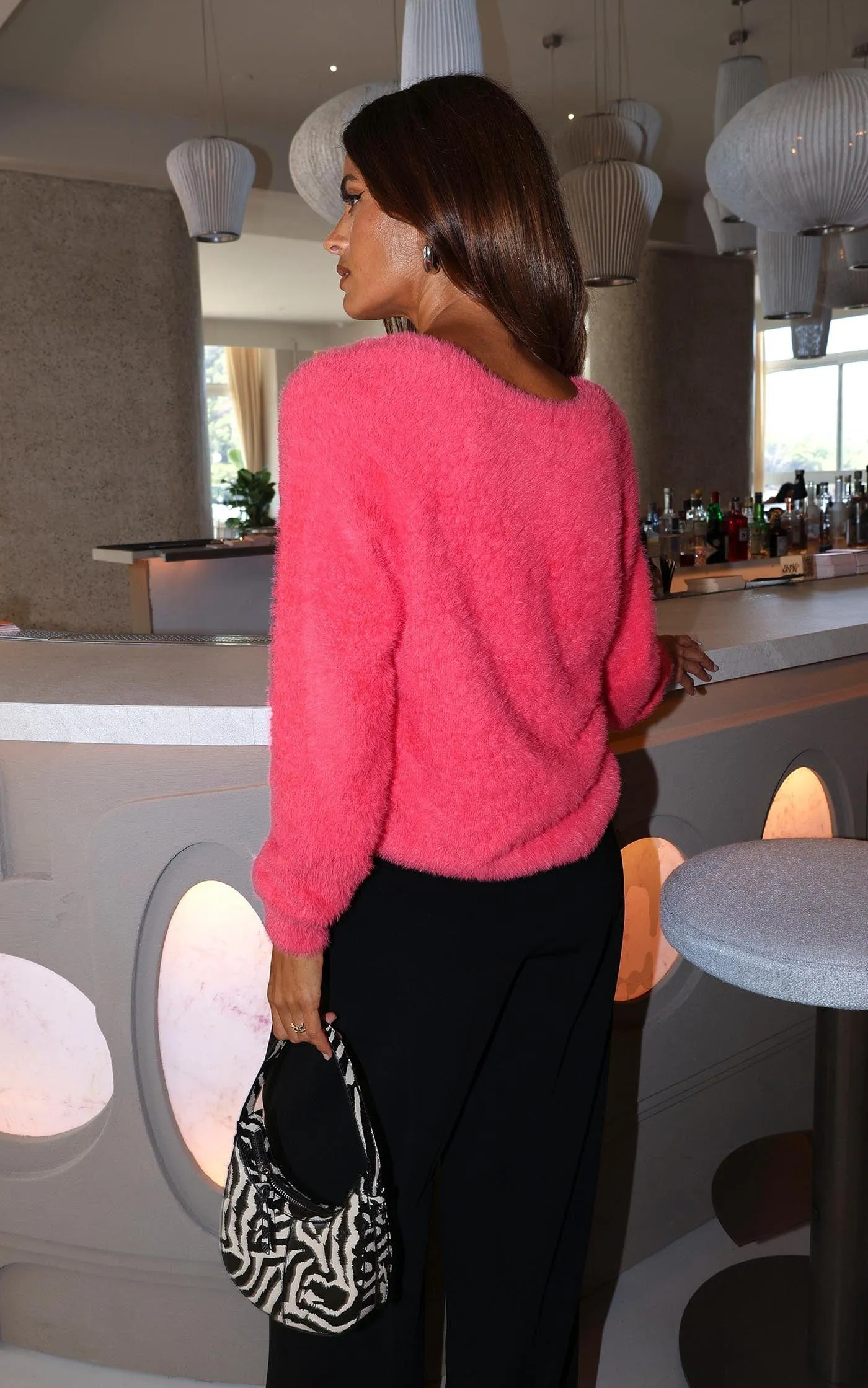 Bonnie Jumper in Coral - Reversible