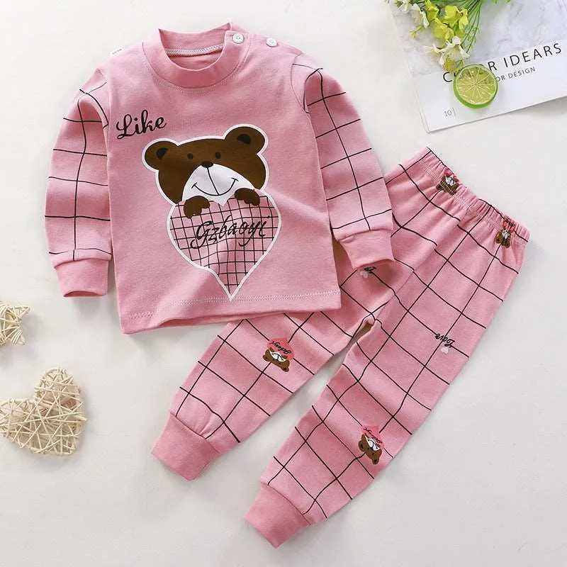 Boys And Girls Children's Cotton Children Pajamas