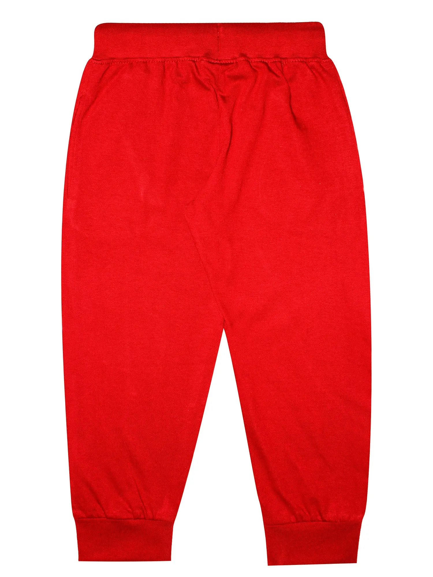 Boys Cotton Hooded T-shirt & Track Pant Set