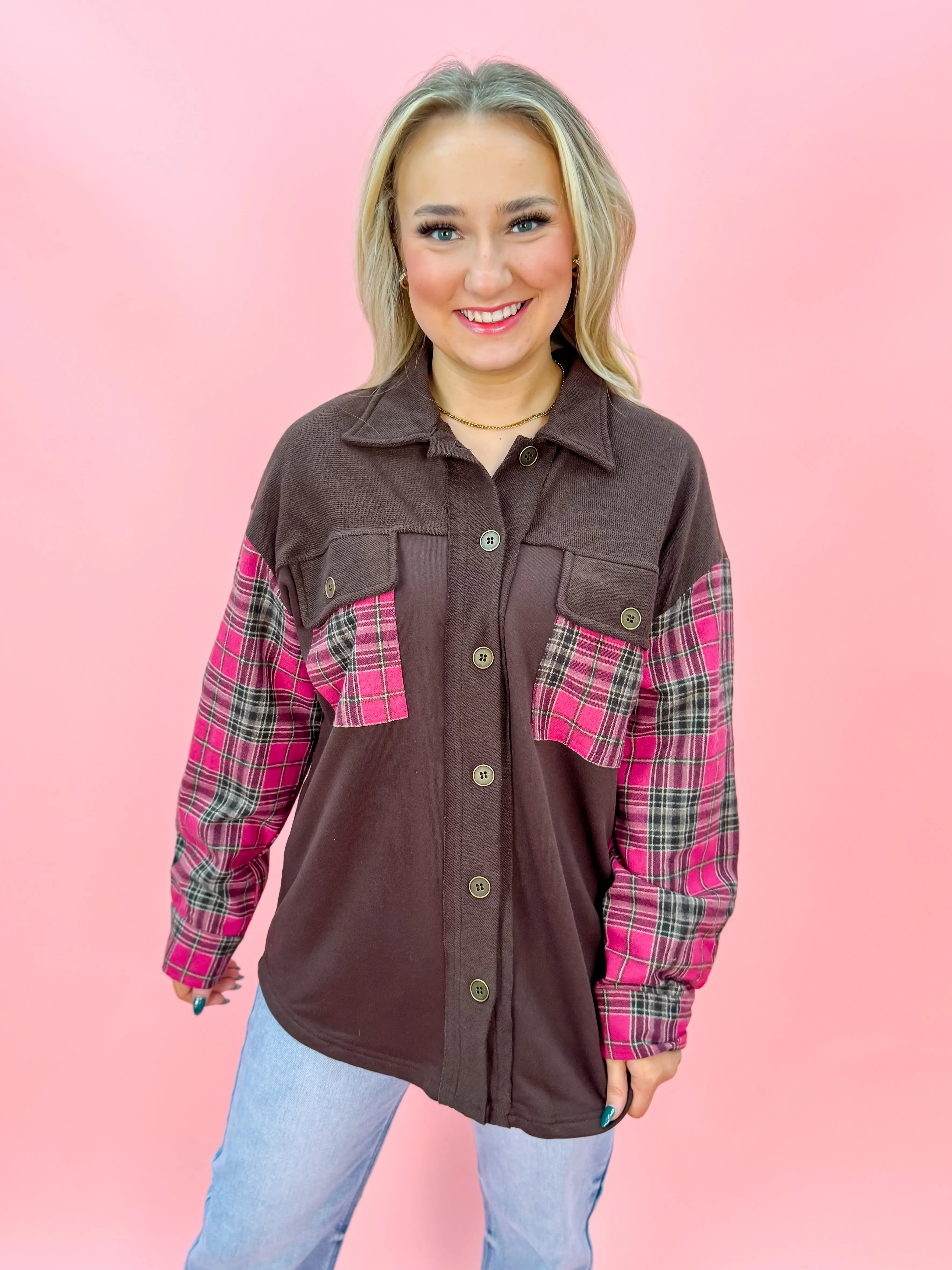 Breaking Plaid Shacket