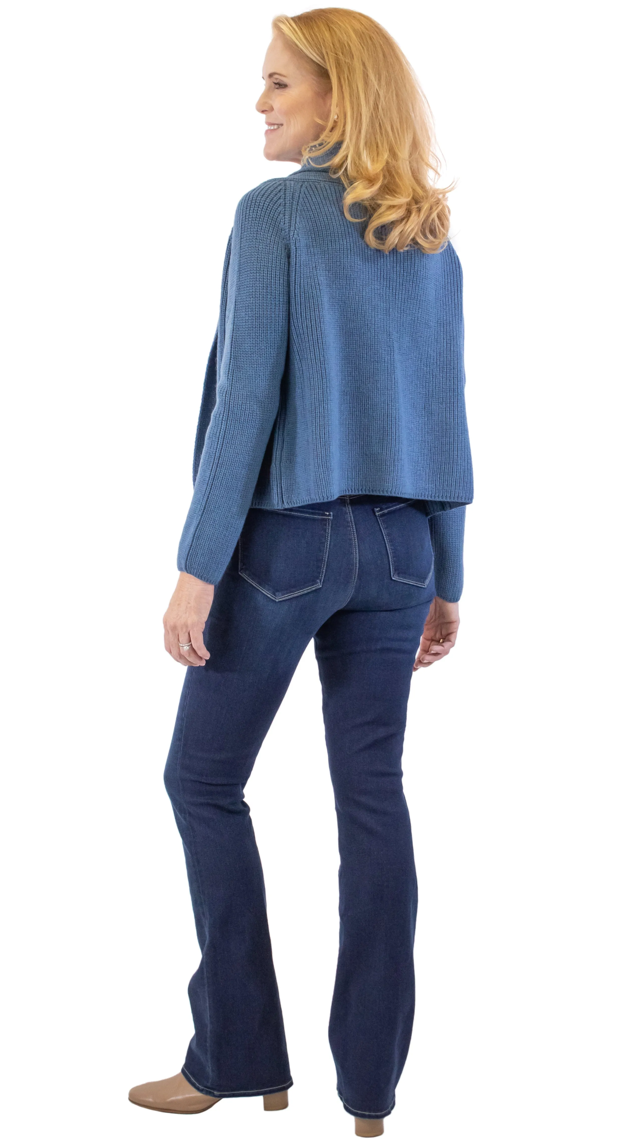 Chunky Cardigan - Blue