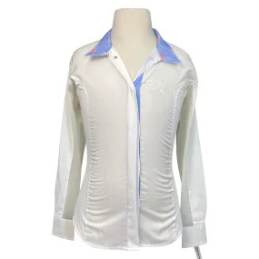 Equine Couture 'Kelsey' Show Shirt in White - Children's 10