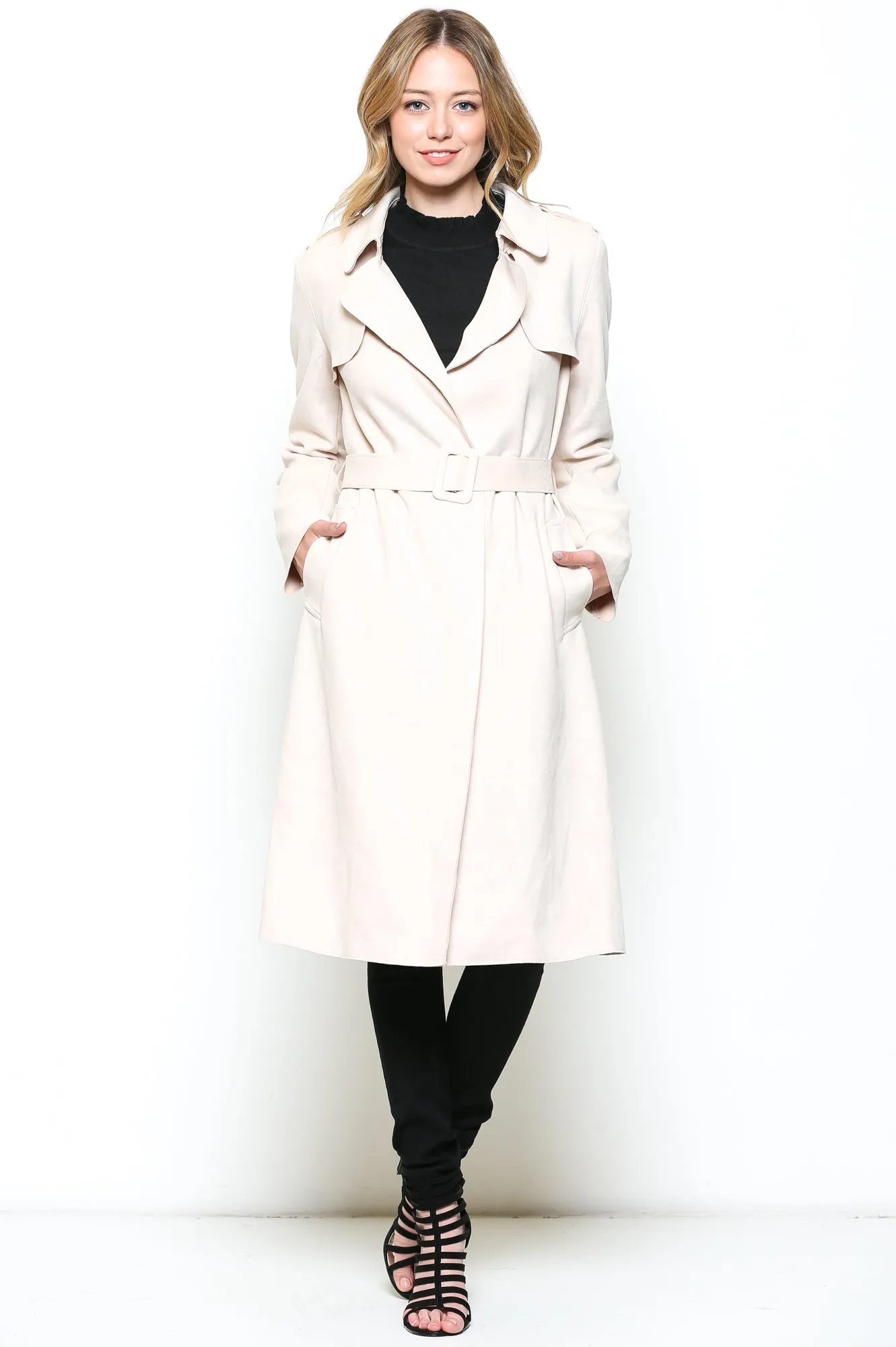 Fashion Fall Woven Coat