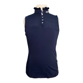 Imperial Riding Sleeveless Riding Top in Navy - Children's 12