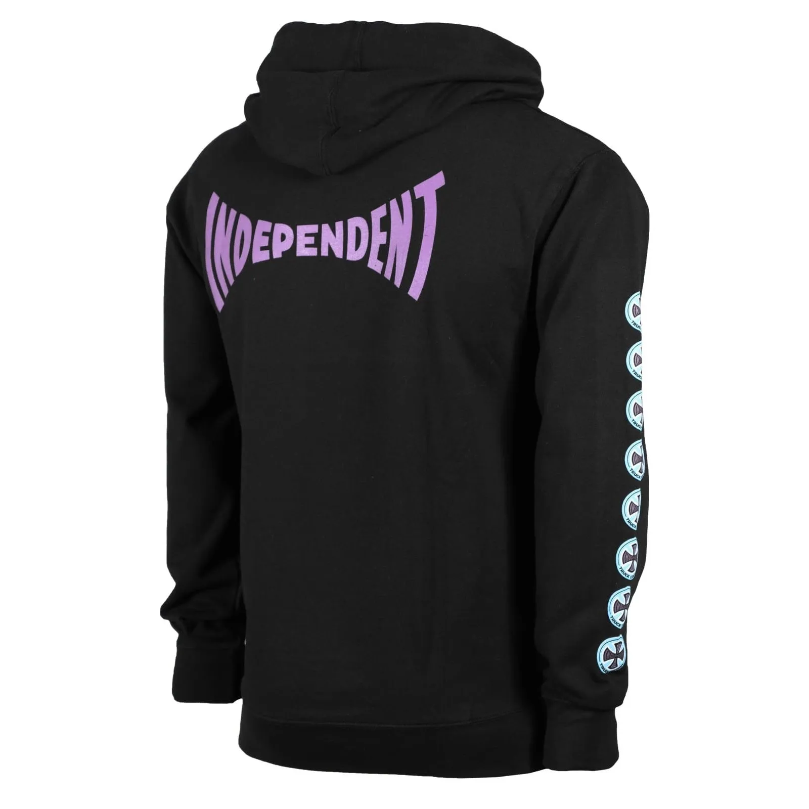 Independent Chroma Pullover Hooded Mens Sweatshirt - Black