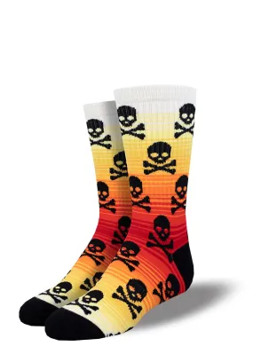 Jolly Roger Big Kids' Athletic Socks