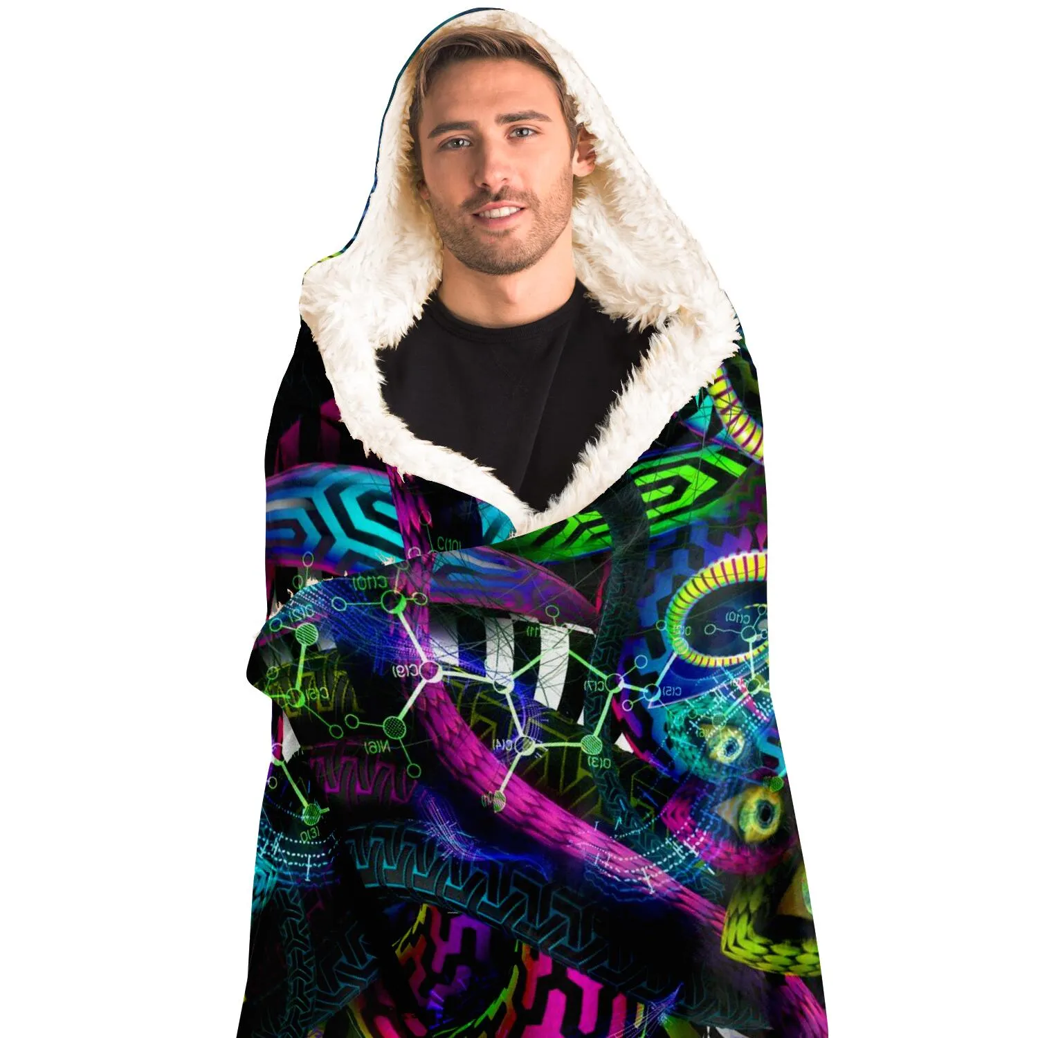 Jungle Juice Hooded Blanket