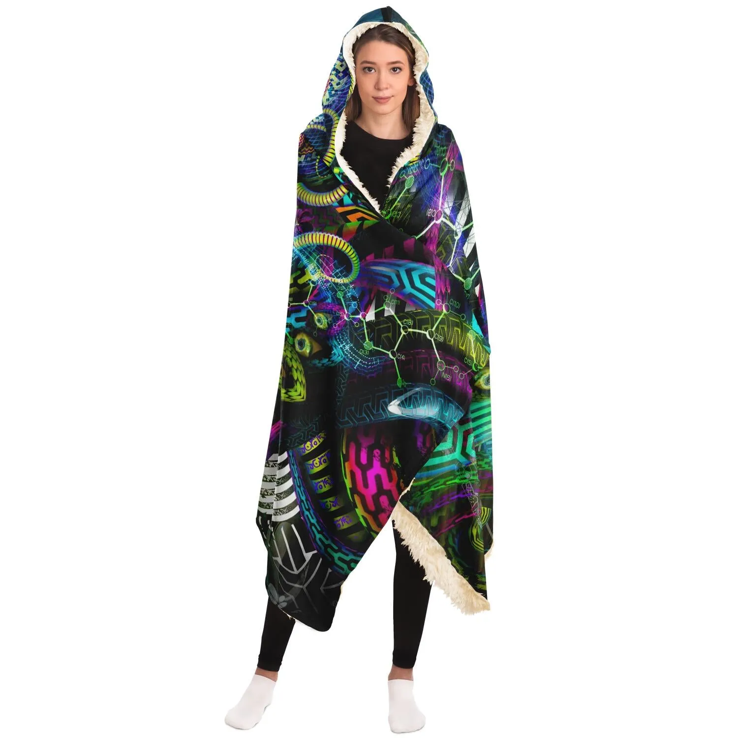 Jungle Juice Hooded Blanket