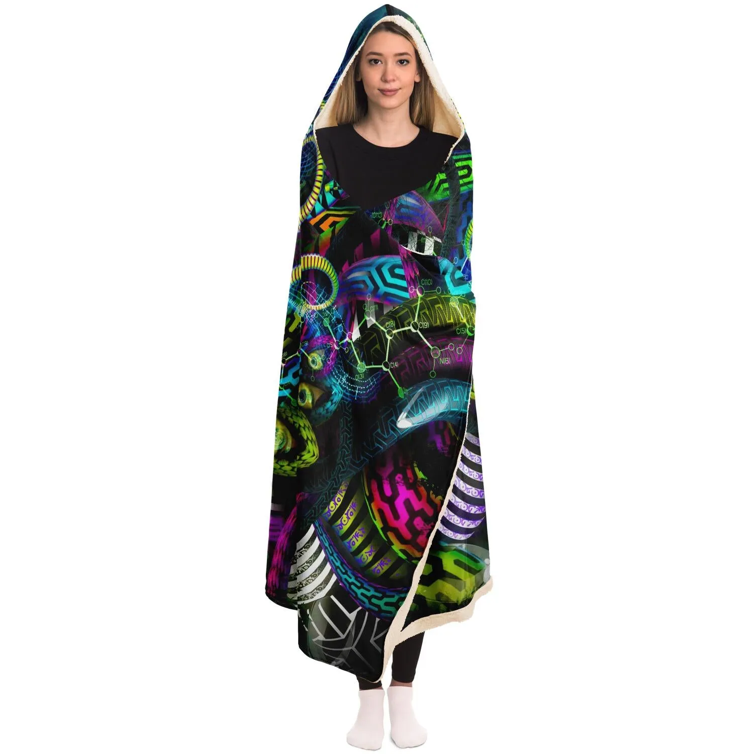 Jungle Juice Hooded Blanket