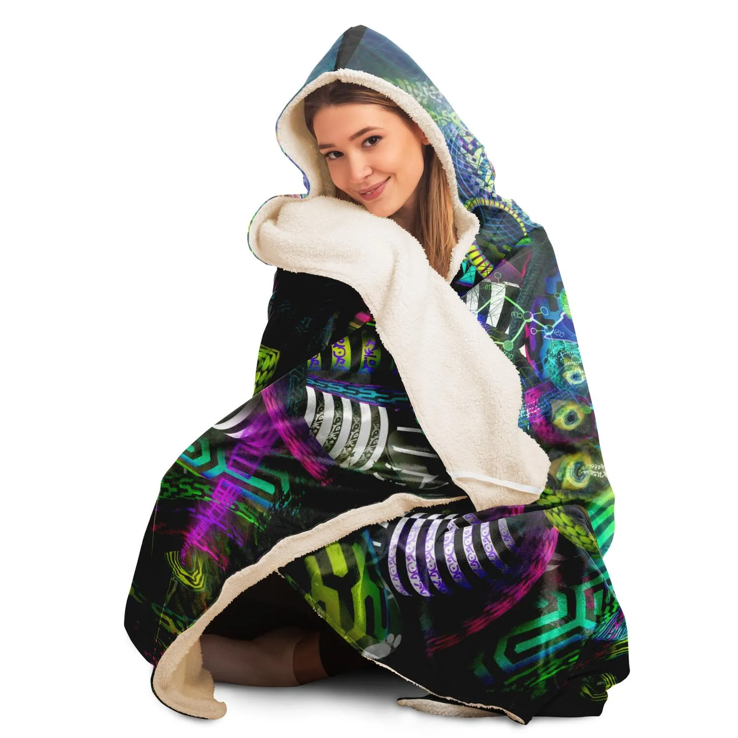 Jungle Juice Hooded Blanket