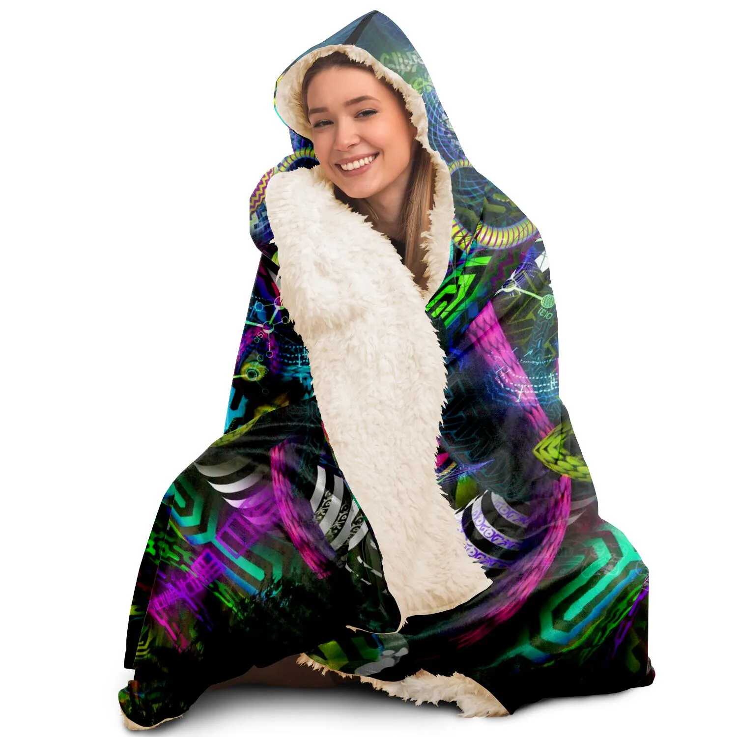 Jungle Juice Hooded Blanket