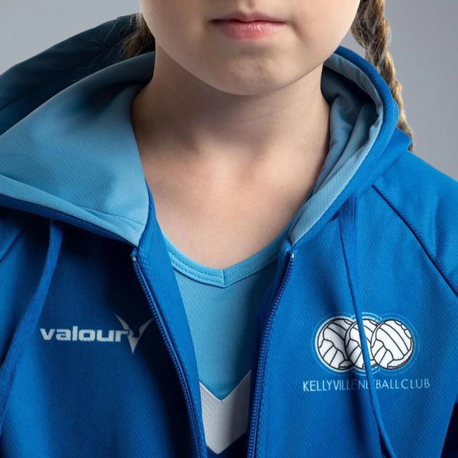 Kellyville Netball Club Zip Front Hoodie