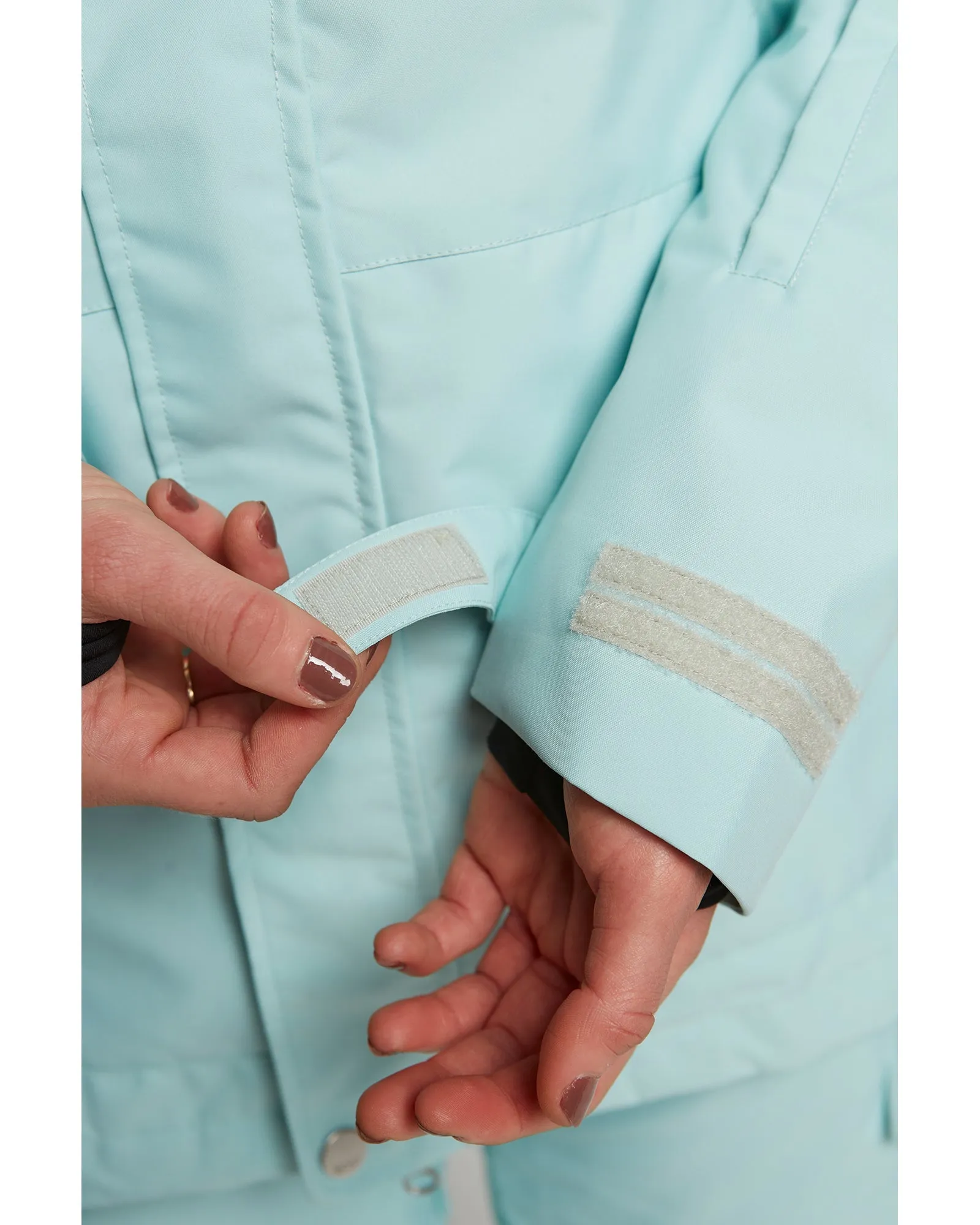 PLUS SIZE - ASTER JACKET 2.0 - PASTEL TURQUOISE