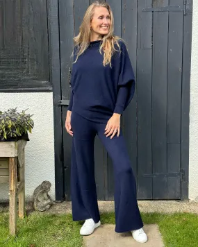 Relaxed Pants - Navy