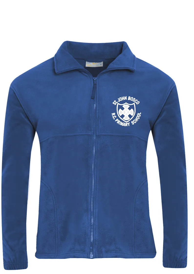 St John Bosco R.C. Primary School Royal Blue Fleece Jacket