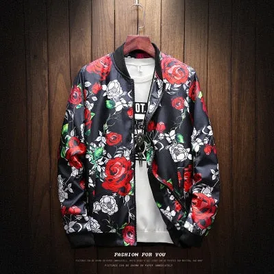 Street Swag Designer Style Floral Jackets