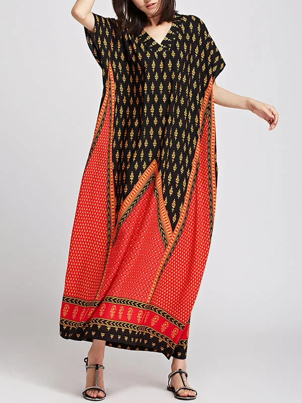 Tribal Art Maxi Dress