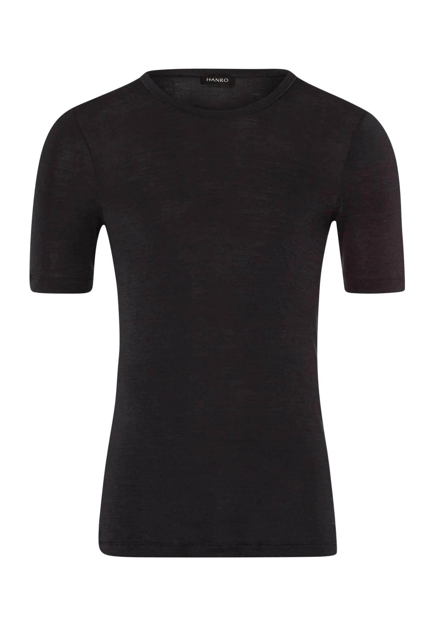 Woolen Silk M Thermal Fitted T-Shirt | Anthrazit 73401-176