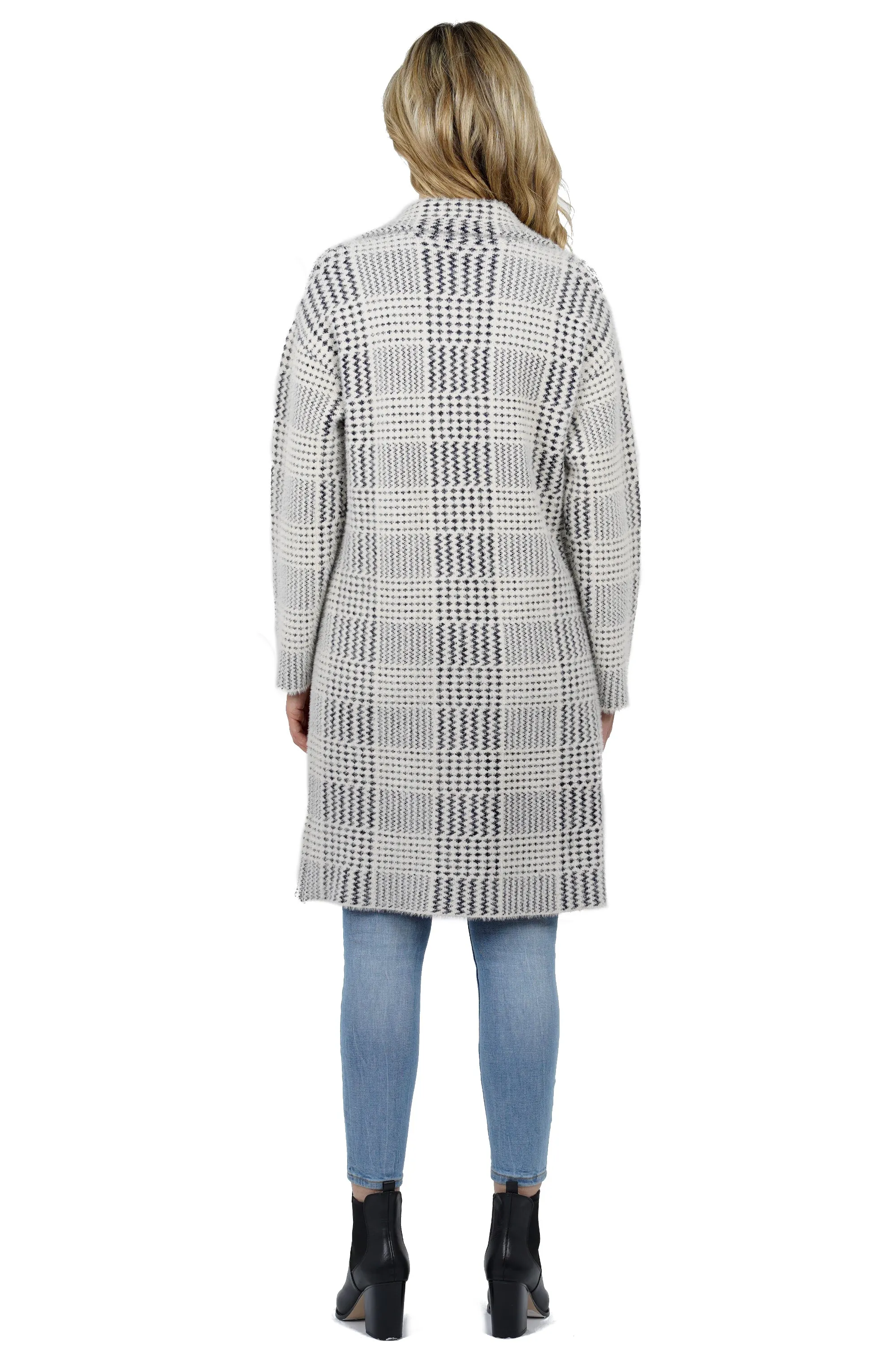 Zendaya Below Knee Length Coat w/ Patch Pockets